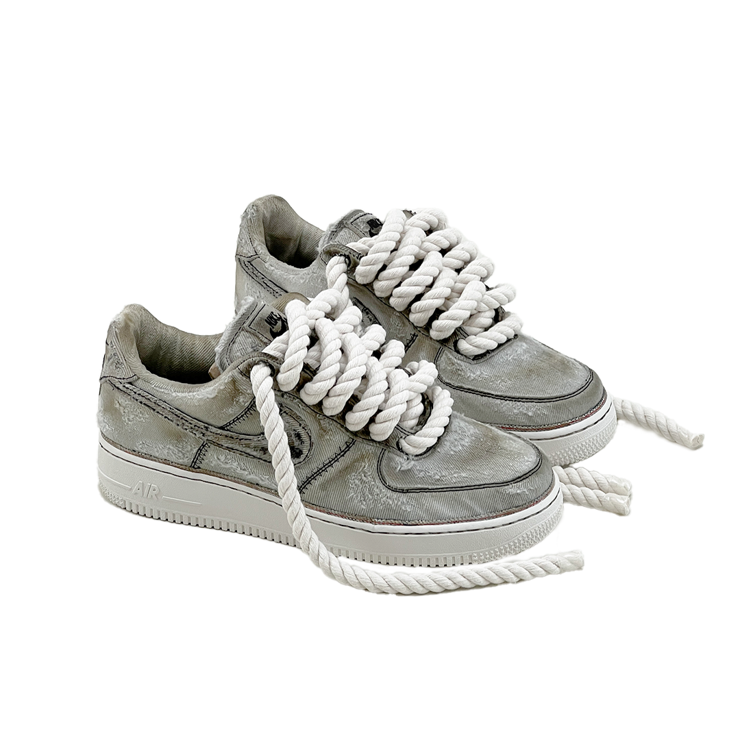 "STONE GREY DIRTY DENIM"
